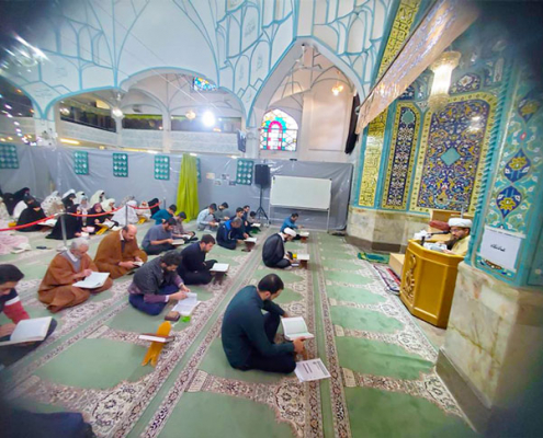 اعتکاف رجبیه دانشگاه علم و صنعت در بهمن 1401